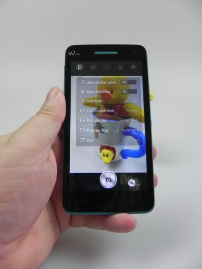 Optiuni foto Wiko Rainbow