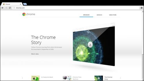 Search și Chrome pe Windows 8