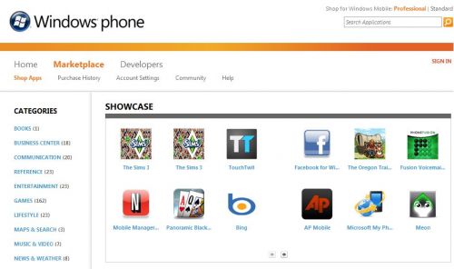 Windows Marketplace