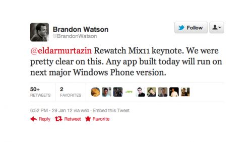 Microsoft: Pe următoarea versiune de Windows Phone vor rula și aplicațiile dezvoltate până în acest moment