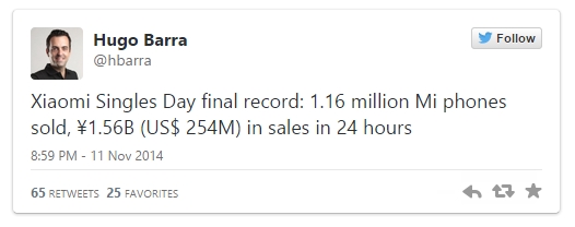 Xiaomi vinde 1.16 milioane de smartphone-uri cu ocazia evenimentului Black Friday asiatic