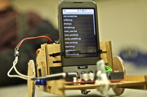 Robot controlat de Android