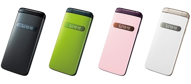 Operatorul japonez KDDI anunță telefonul Gratina 2 (KYY1), Încă un model cu clapetă și rezistent la apă