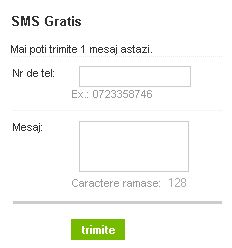 Advertising: Un nou site de SMS-uri gratuite pentru romani!