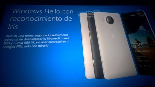 Noi fotografii cu Lumia 950 XL şi Lumia 950 apar în slide-uri de prezentare Microsoft, cu specificaţii incluse