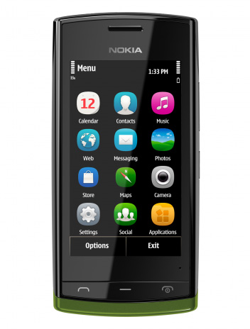 Nokia 500, primul terminal Symbian cu procesor de 1GHz e acum oficial, la prețul de 150 de euro