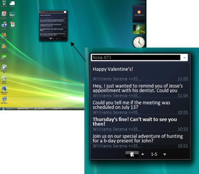 Nokia: Nokia prezinta un o noua aplicatie pentru Windows Vista - Text messenger