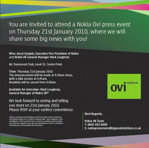 Eveniment Nokia