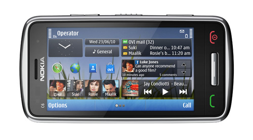 Nokia C6, un smartphone mic si stilat, dotat cu noul ecran ClearBlack