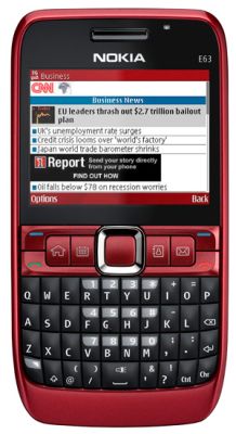 Nokia E63 Ruby