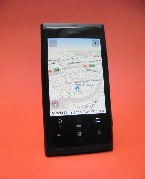 Nokia Drive pe Nokia Lumia 800
