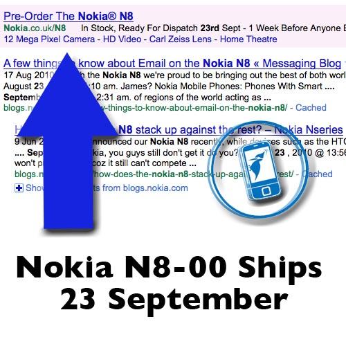 Stim in sfarsit data lansarii lui Nokia N8, cel putin in UK
