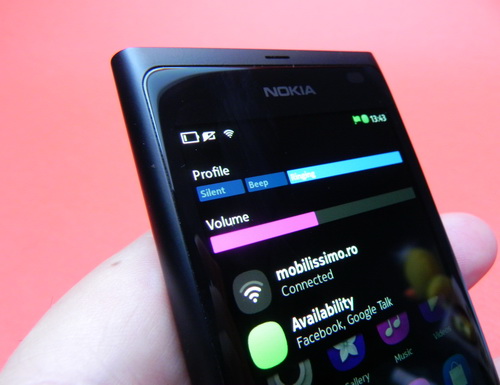 Nokia N9 sincronizat cu un cont Google pentru a prelua contactele, calendarul, mailul (Tutorial video)