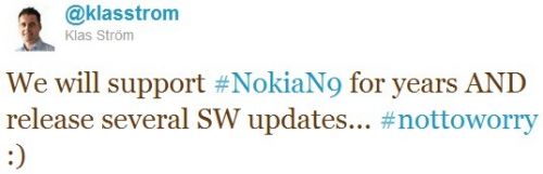 Actializari Nokia N9