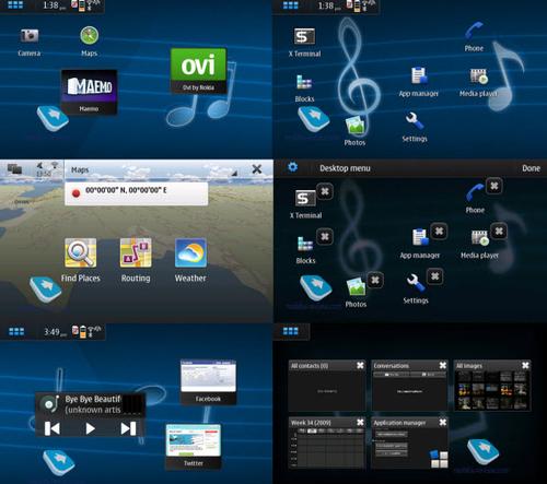 Interfata Nokia N900