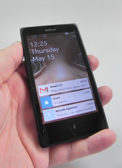 Notificati lockscreen Nokia X