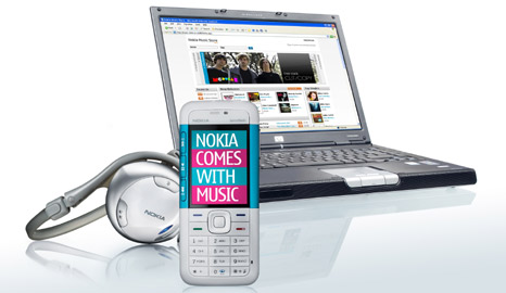 Nokia: Nokia pregateste un serviciu de download muzical, gen iTunes