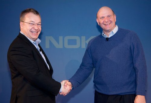 Elop si Ballmer