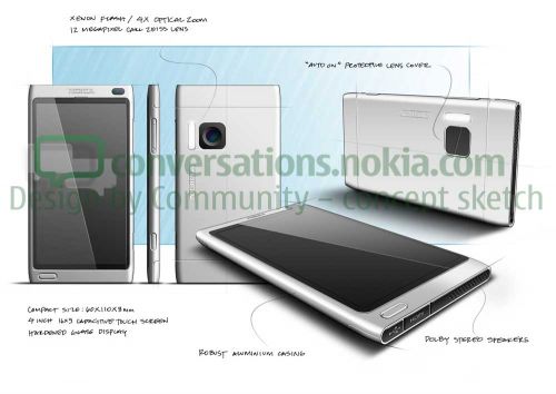 Nokia prezinta schitele viitorului sau smartphone: tu alegi designul!
