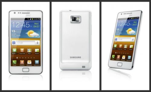 Galaxy S II alb