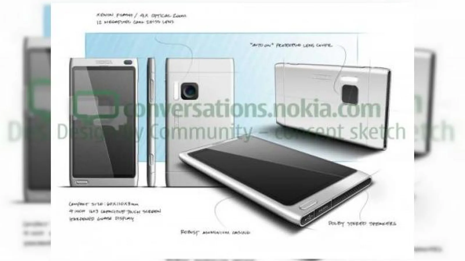 Nokia N9 sosește la MWC 2011 În februarie? Noi informații despre primul telefon MeeGo și Nokia X7