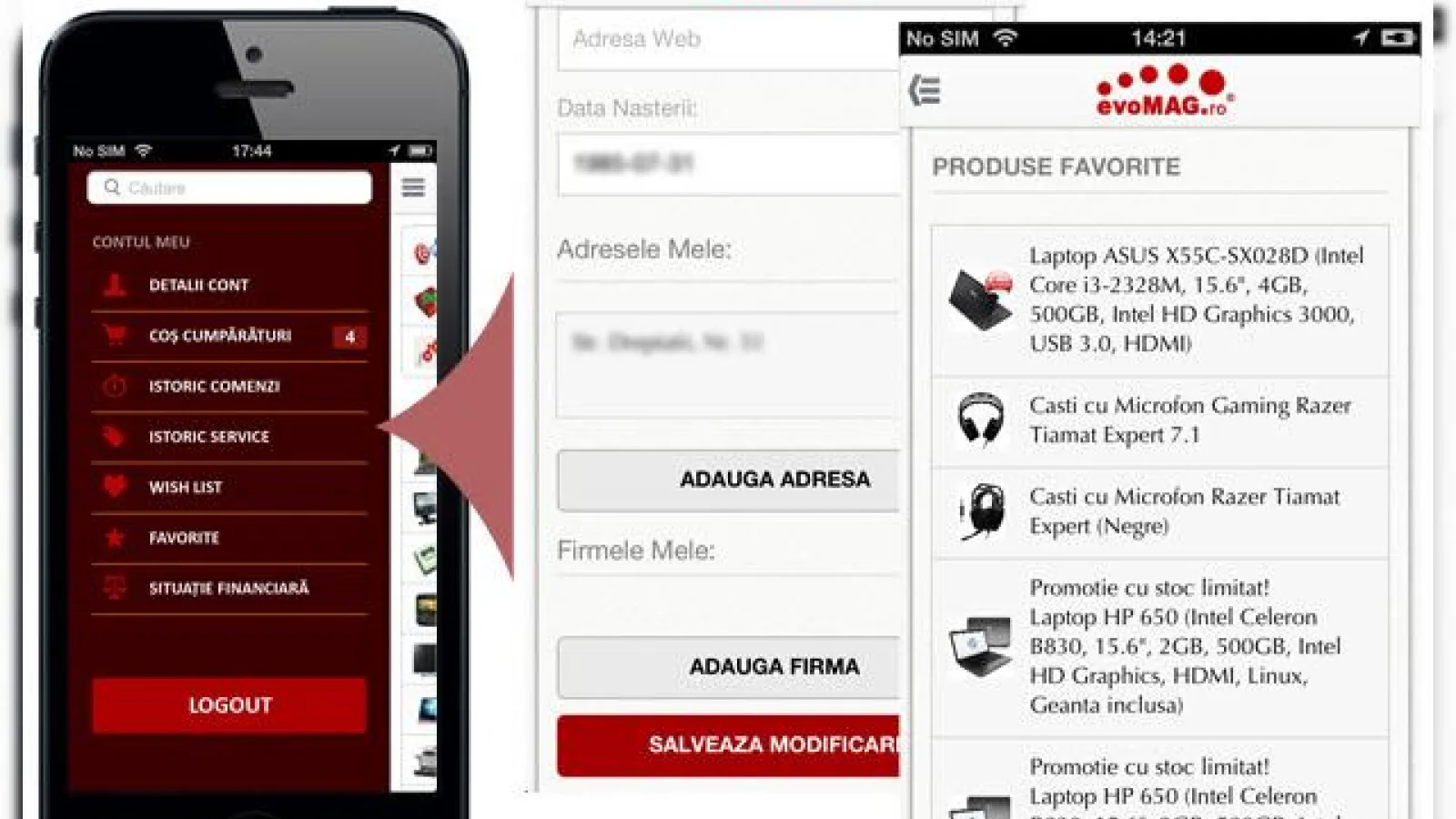 evoMAG.ro acum și pentru iOS, cu o aplicație dedicată evoluată și rapidă (Video)