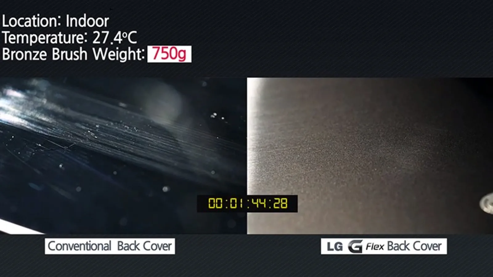LG G Flex ni se prezintă În teste de durabilitate și auto reparare a carcasei sale (Video)