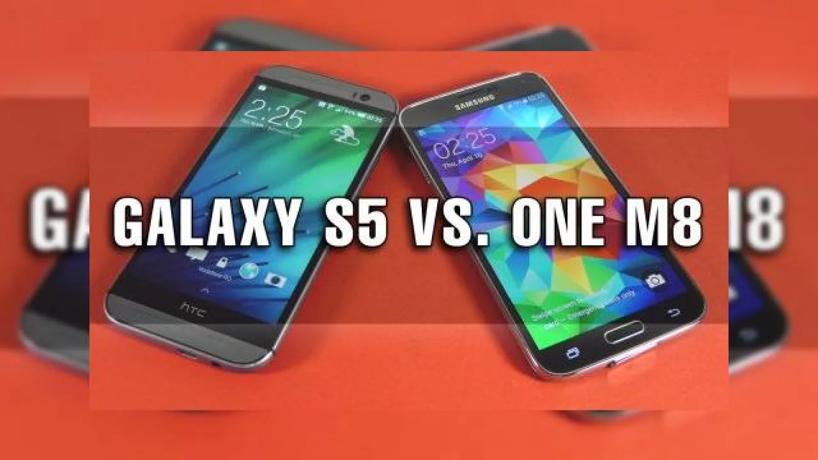 Samsung Galaxy S5 versus HTC One M8: regele Androizilor versus Apple-ul Androizilor (Video)