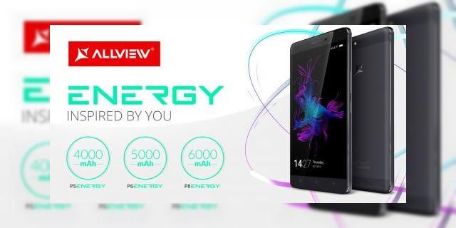 <b>Allview lansează noi telefoane din gama Energy, P8 Energy şi P5 Energy cu baterii impresionante (Video)</b>Allview a anunţat astăzi lansarea telefoanelor P8 Energy şi P5 Energy, care se remarcă prin bateriile lor cu capacitate ridicată. Gama Energy include şi modelul P6 Energy, care e în continuare deţinătorul unor recorduri de anduranţă...