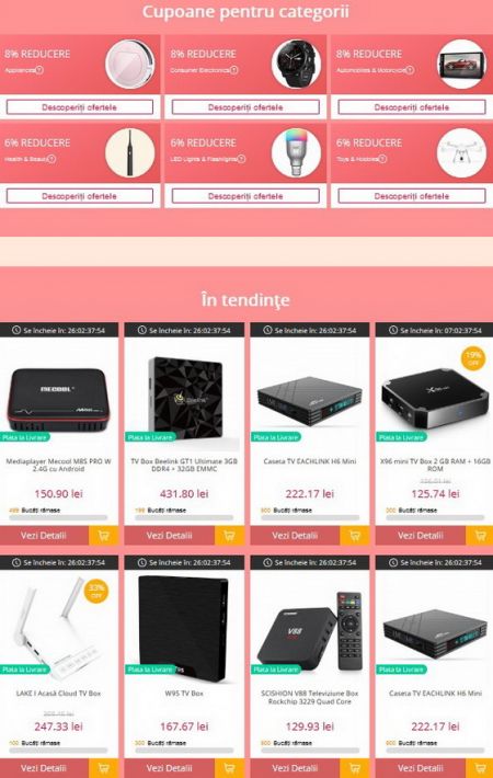 GearBest ajunge în România în mod oficial; Oferă opțiunea de PLATĂ LA LIVRARE şi oferte speciale la debut