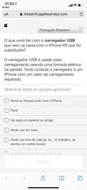 Un sondaj de genul a fost descoperit de către utilizatorul Gustavo Alves Reia din Brazilia