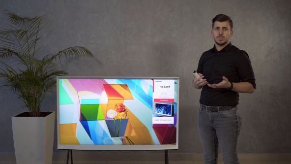 Display Samsung The Serif 43LS01T