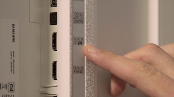 Samsung The Serif 43LS01T, porturi