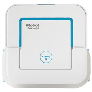 Mop robot iRobot Braava Jet 240, iAdapt 2.0, 3 programe, Alb
