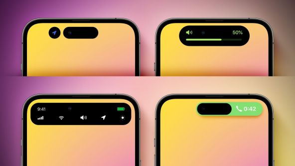 Designurile zona notch și Dynamic Island la iPhone: o privire asupra explorărilor recente ale Apple