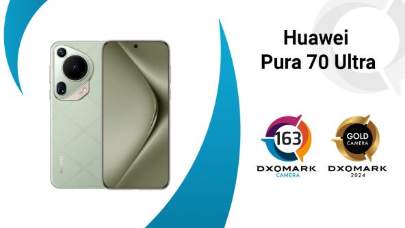 În acest moment Huawei Pura 70 Ultra este pe locul întâi în DxoMark, cu nu mai puţin de 163 de puncte în clasament.