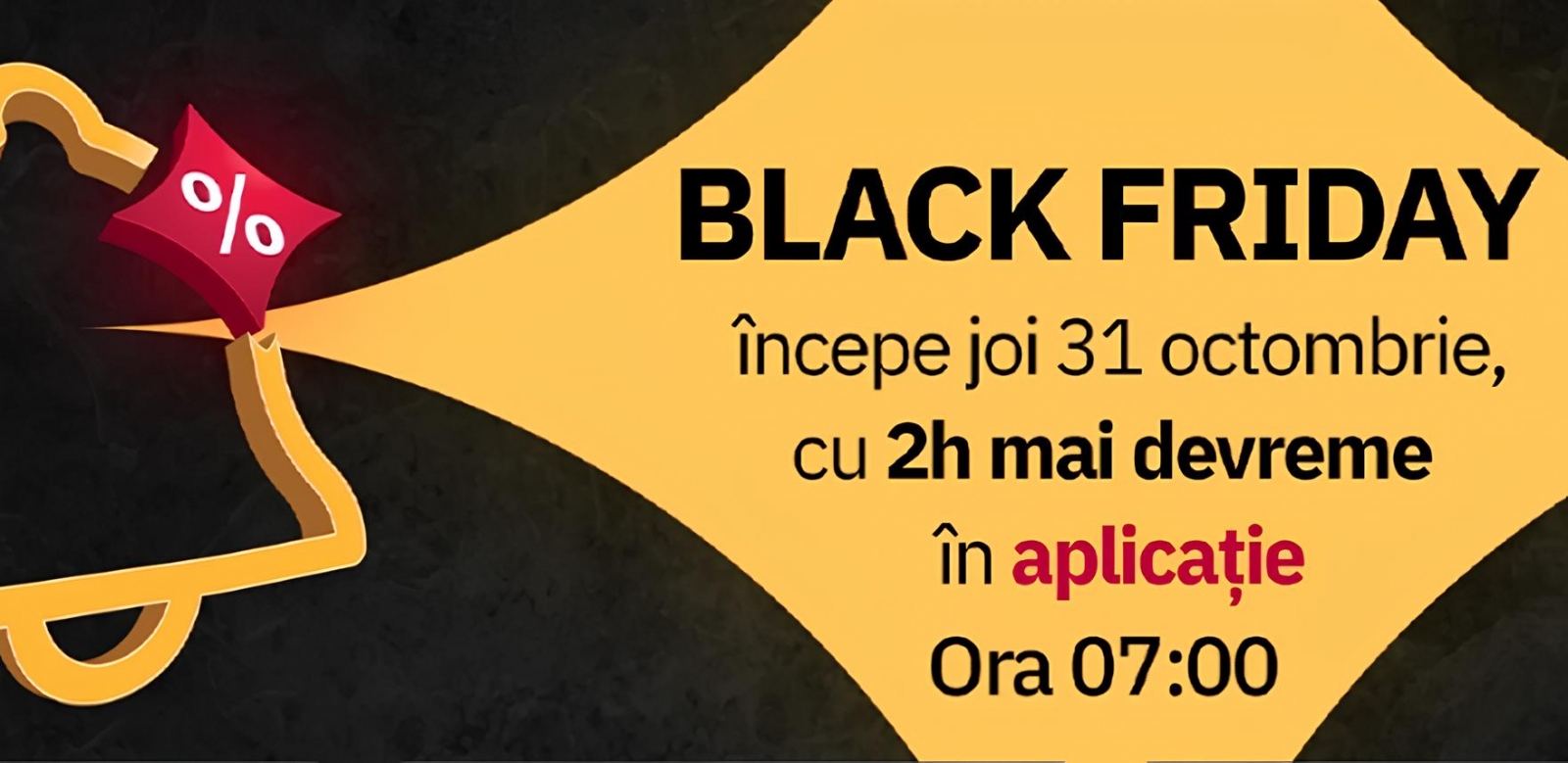 Când începe Black Friday 2024 la Altex?