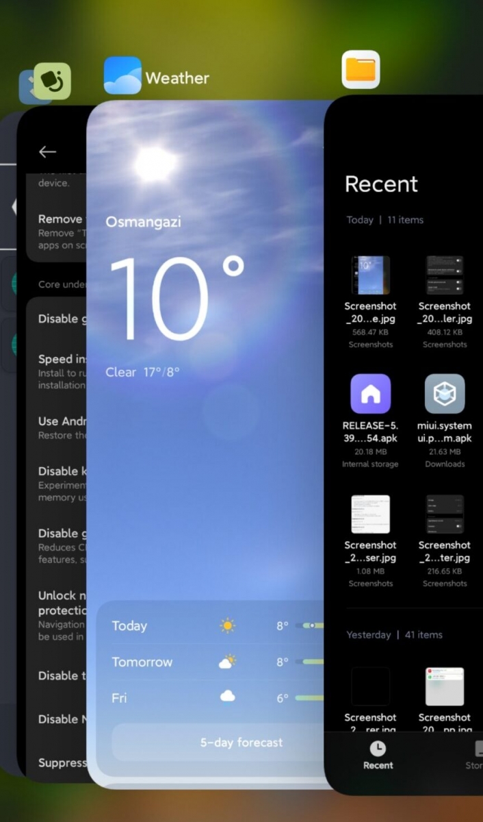 Xiaomi HyperOS 2.2 ar putea aduce un nou design pentru aplicațiile recente; funcție inspirată de iOS în teste