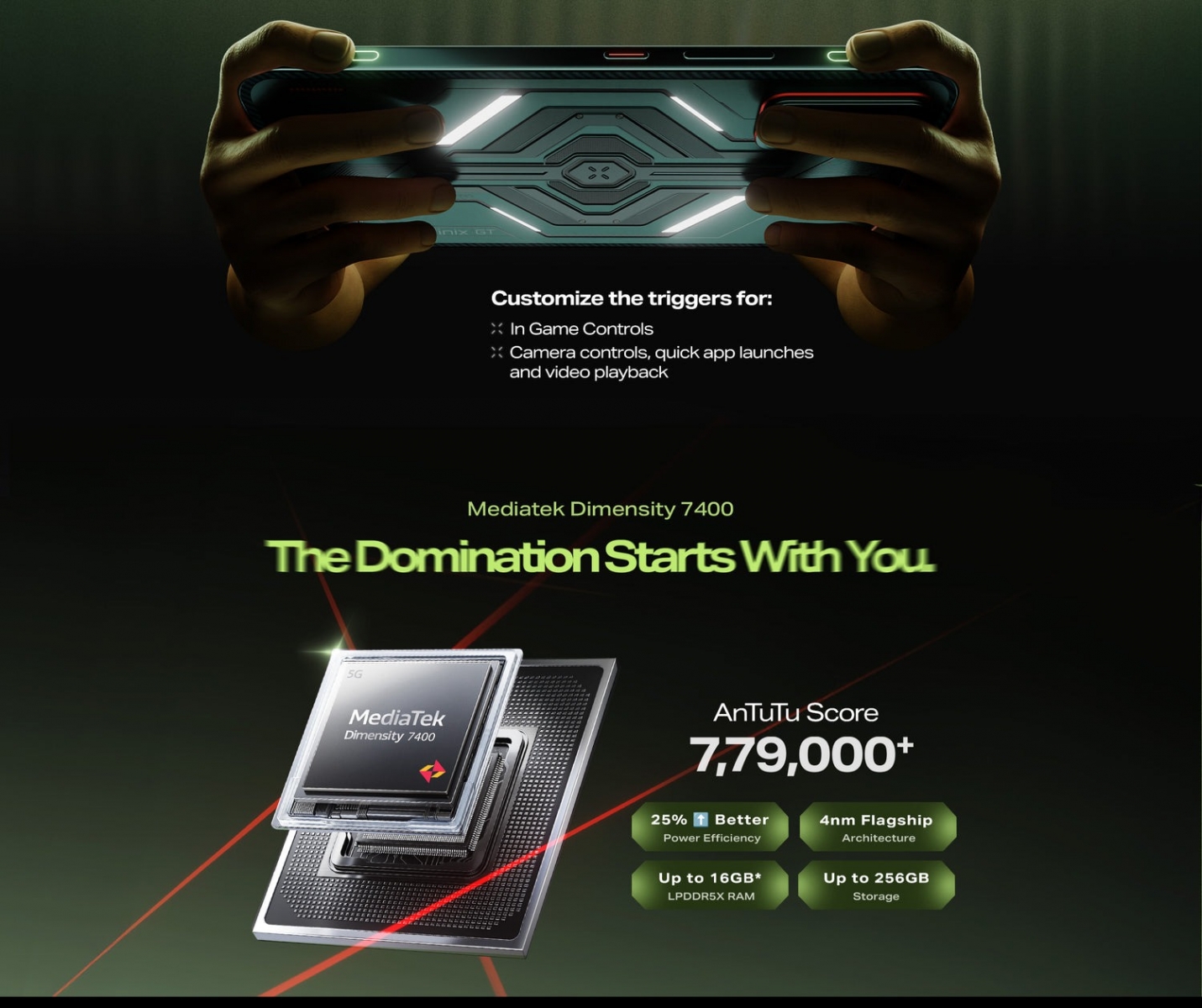 Infinix GT 30 vine cu Android 15, design Cyber Mecha și preț de la 1.150 lei