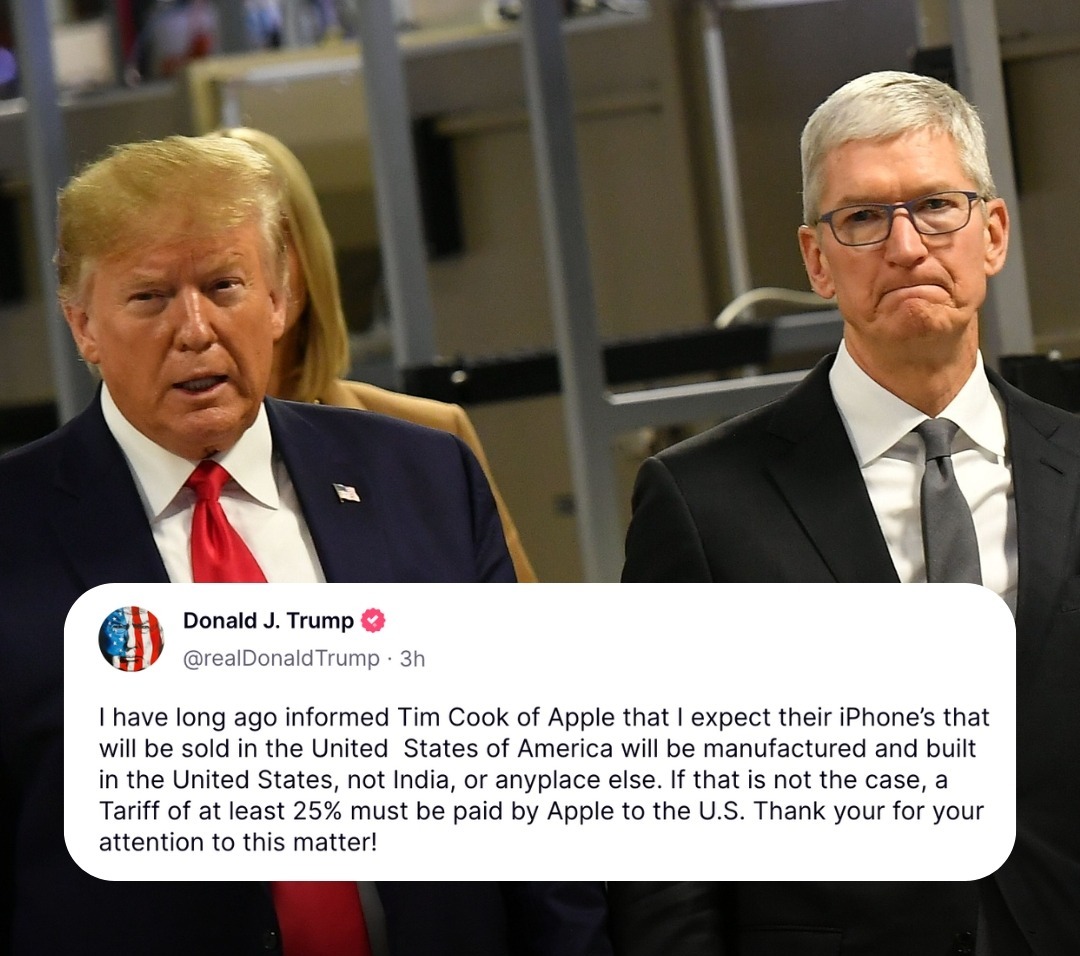 Trump vrea tarife de 25% pentru iPhone-urile din India; Apple riscă scumpiri și pierderi masive