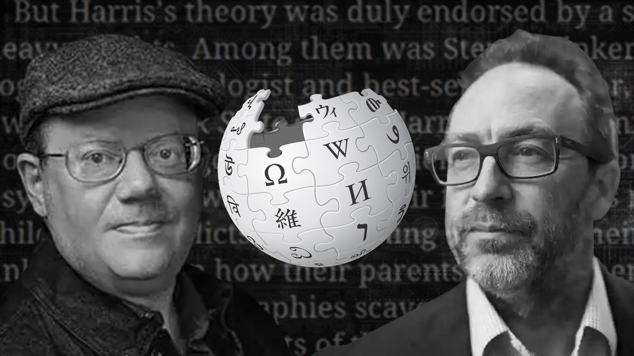 Wikipedia a fost fondată în 2001 de Jimmy Wales și Larry Sanger