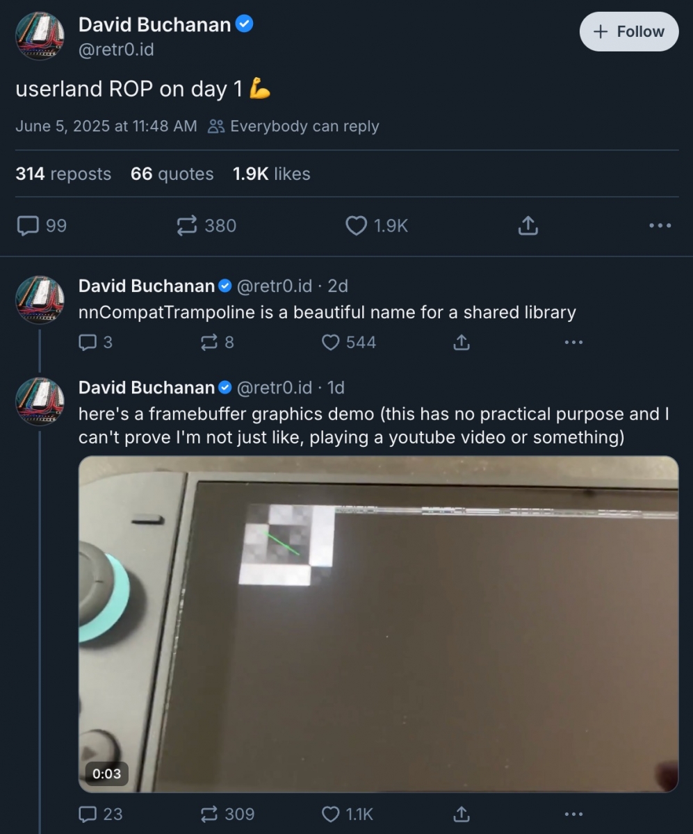 Nintendo Switch 2, vizată de un exploit la o zi după lansare; o breșă minoră permite rularea de cod personalizat