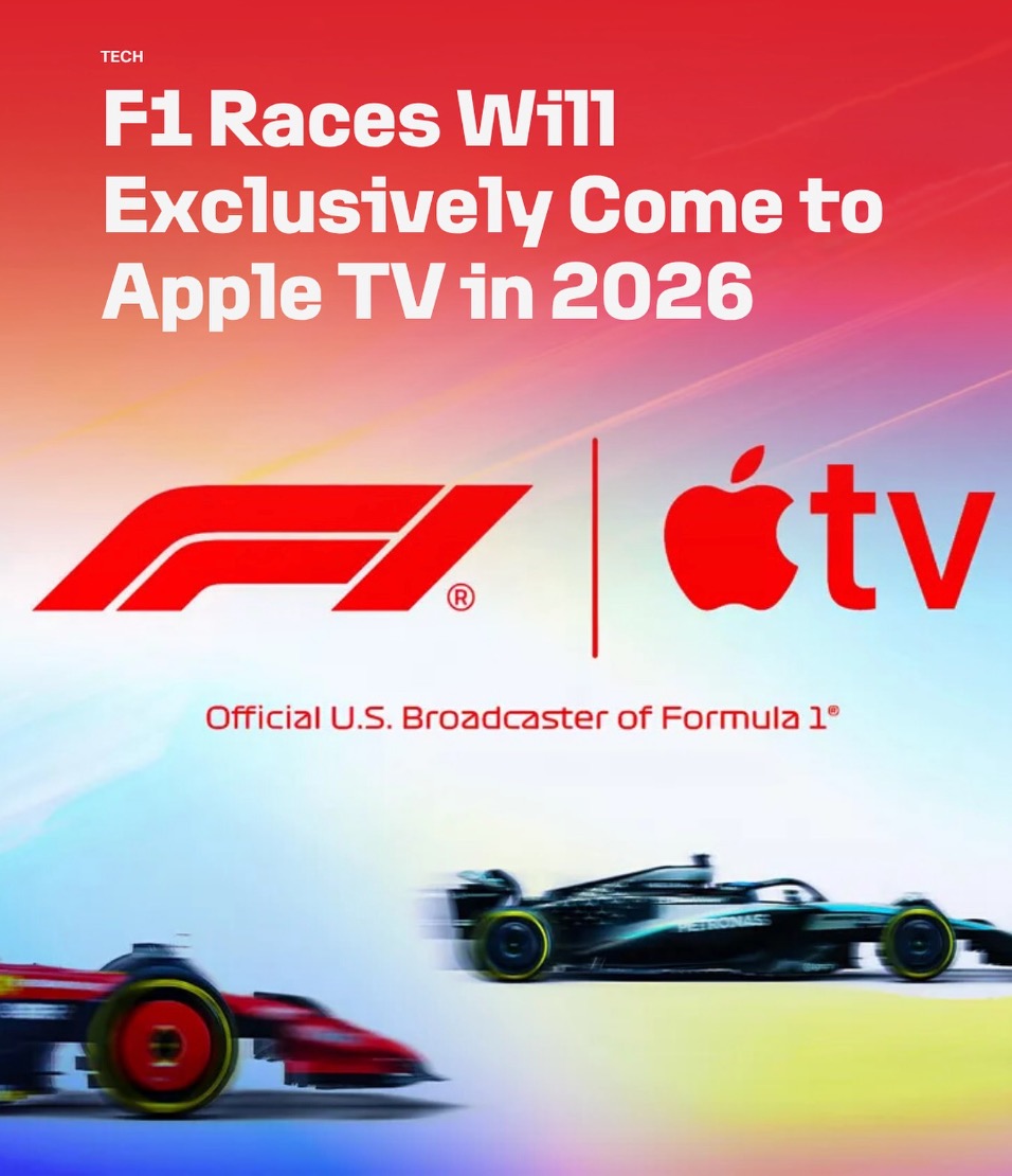 Apple TV & F1