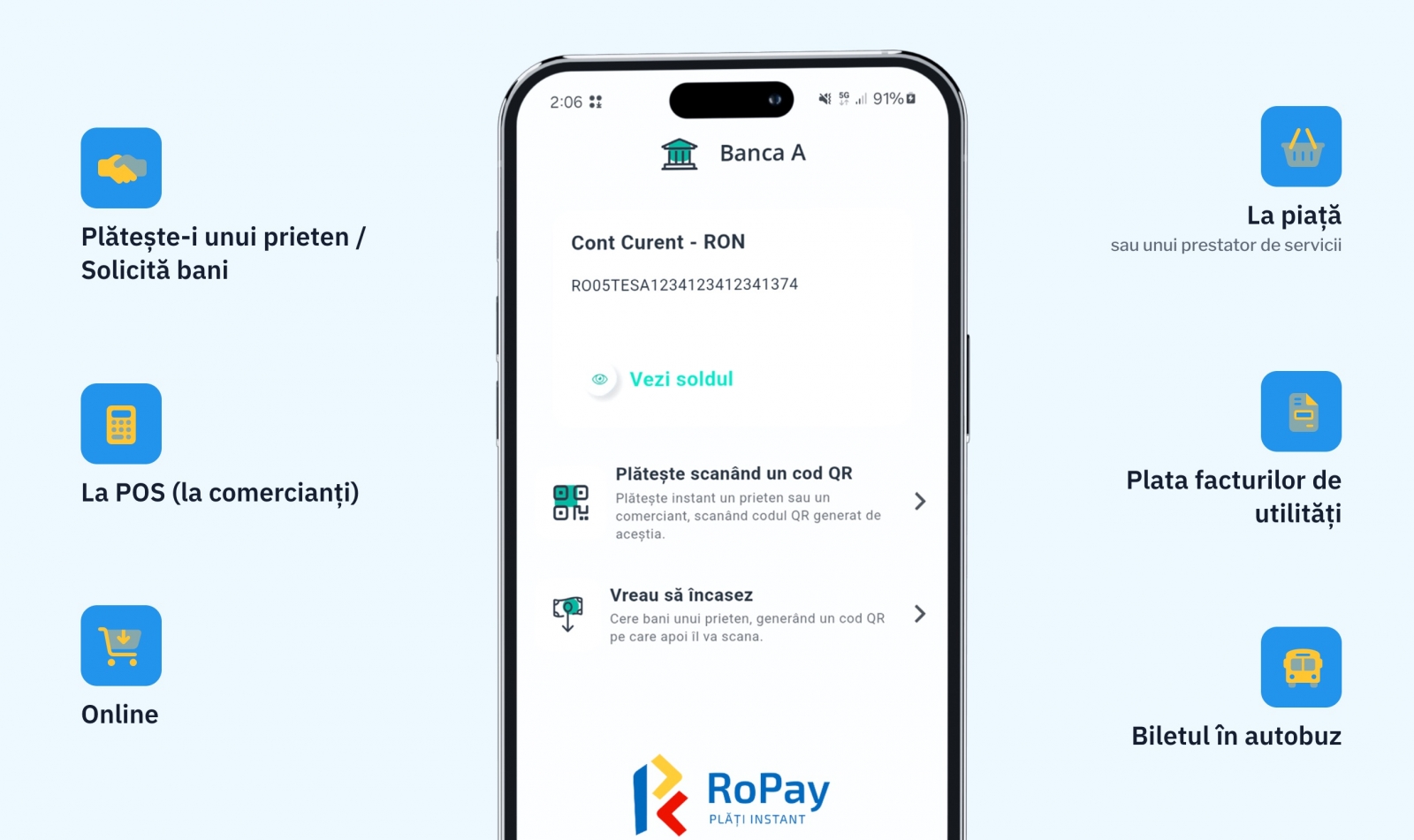 Peste 7,8 milioane de români trimit deja bani cu RoPay Alias doar cu numărul de telefon