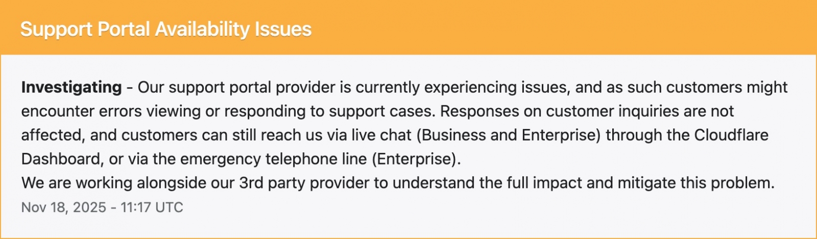 Cloudflare este picat și tot internetul e pe avarie!