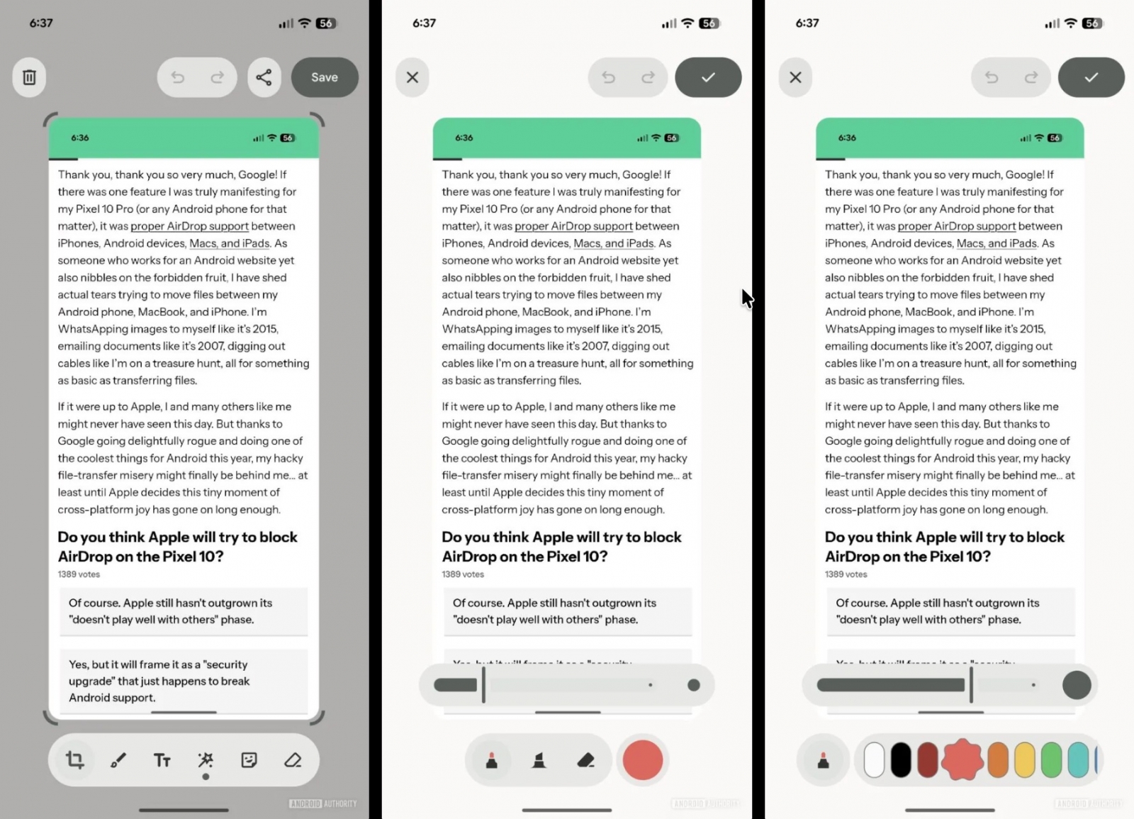 Pixel primește editor AI pentru capturi de ecran; ștergere și completare direct din Pixel Studio