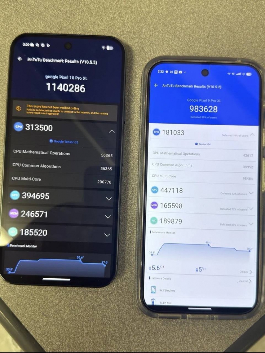 Pixel 10 Pro XL vs Pixel 9 Pro XL