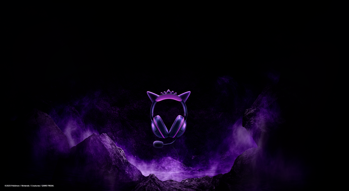 Razer Kraken Kitty V2 primește ediția Gengar; căști de gaming cu accente Pokémon și iluminare RGB