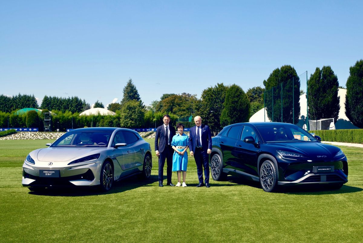 BYD devine partener auto global al Inter Milano; parteneriat pe trei ani pentru mobilitate electrică