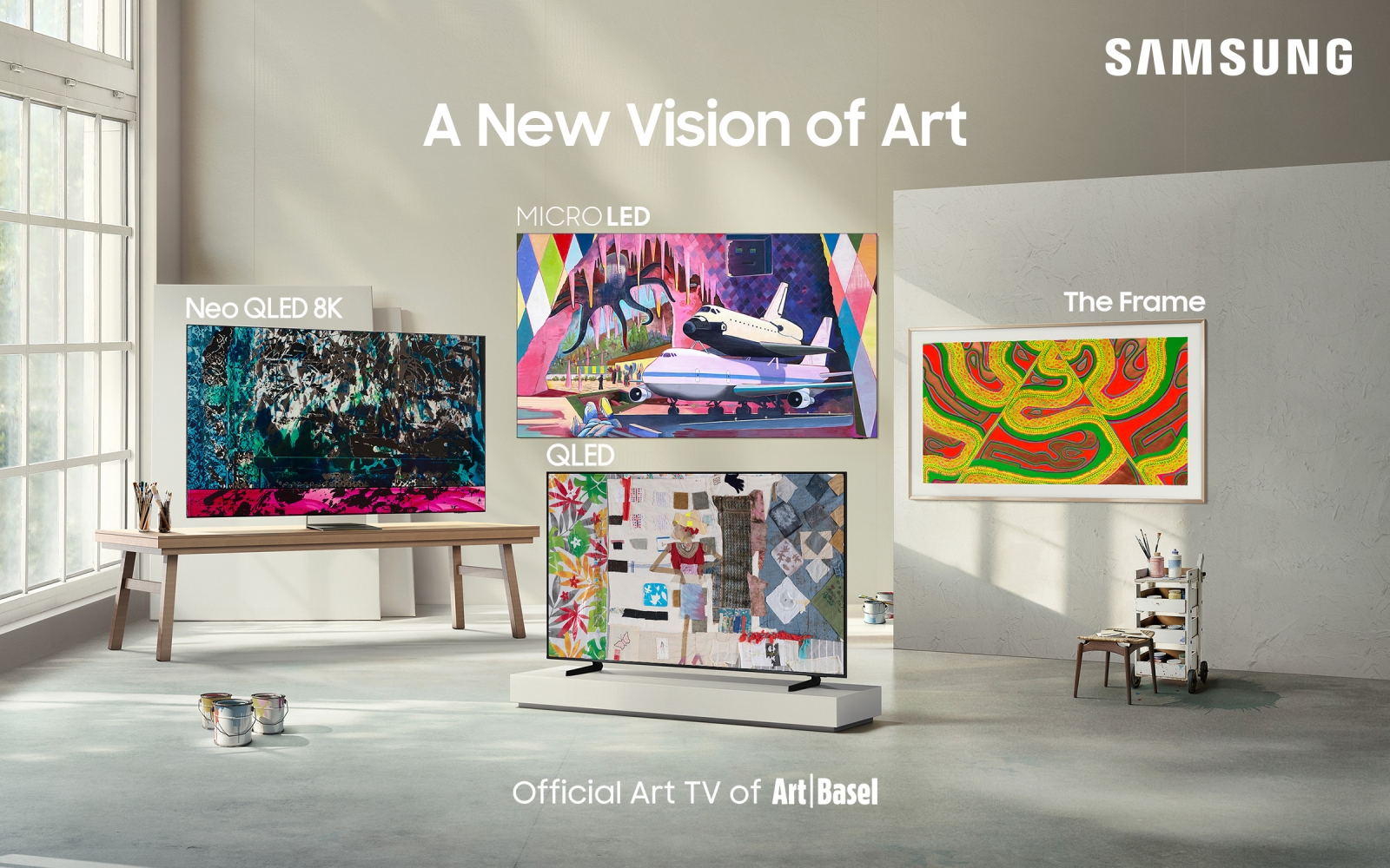 RM, liderul trupei BTS, revine în spațiul public, dar nu cu muzică, ci ca ambasador global pentru televizoarele Samsung Art TV